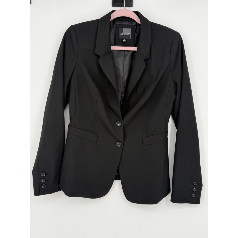 The Limited Black Ladies Dress Blazer Size 8